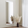 Hanah Home Espejo Basic 40x120 cm Blanco Madera MDF Decorativo